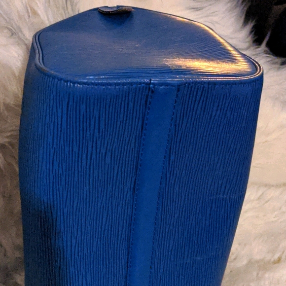 Louis Vuitton Speedy 25 Epi blue - Picture 7 of 15